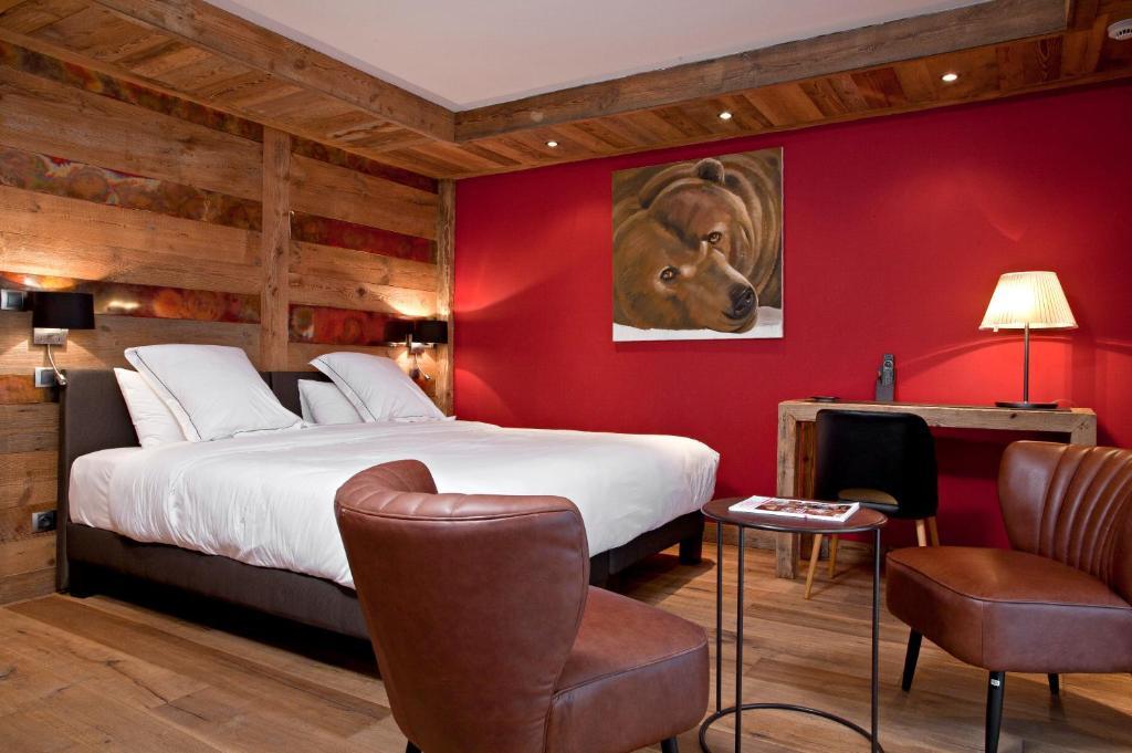 Chalet-Hotel La Marmotte, La Tapiaz & Spa, The Originals Relais Les Gets Phòng bức ảnh